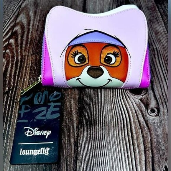 Loungefly Disney Robin Hood Maid Marion Figural Mini Backpack and Wallet NWT​​ - Picture 5 of 5